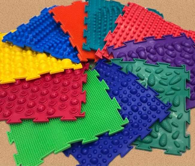 Ортопедичні килимки ортопедический коврик дитячий пазл масажний