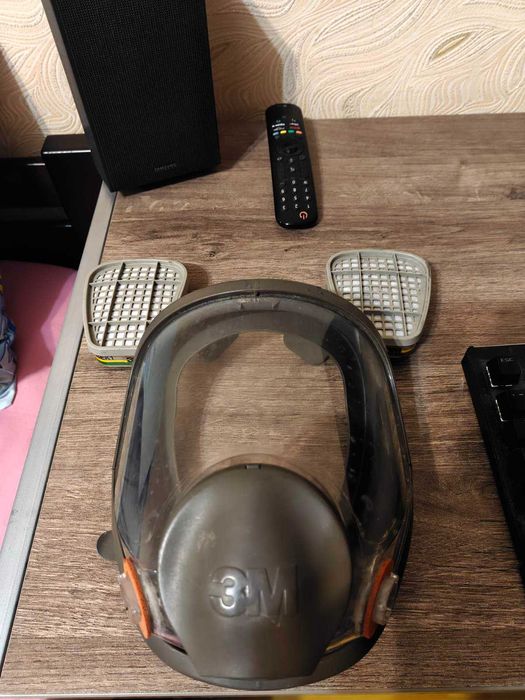 Полнолицевая маска 3М 6800 с фильтрами