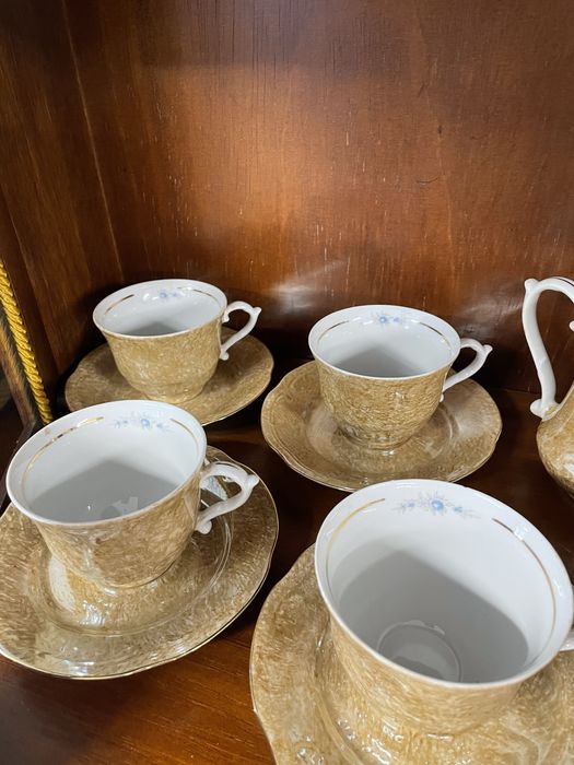 Serwis kawowy Włocławek 10 osob PRL