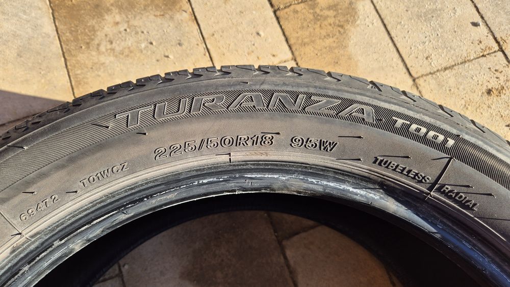4x 225/50R18 95W Bridgestone Turanza T001 opony letnie
