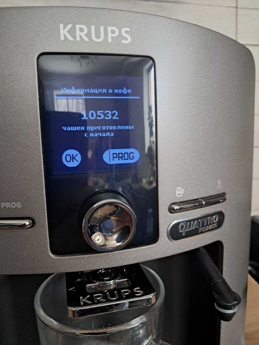 Сучасна Кавомашина KRUPS Quattro EA 82 кофемашина