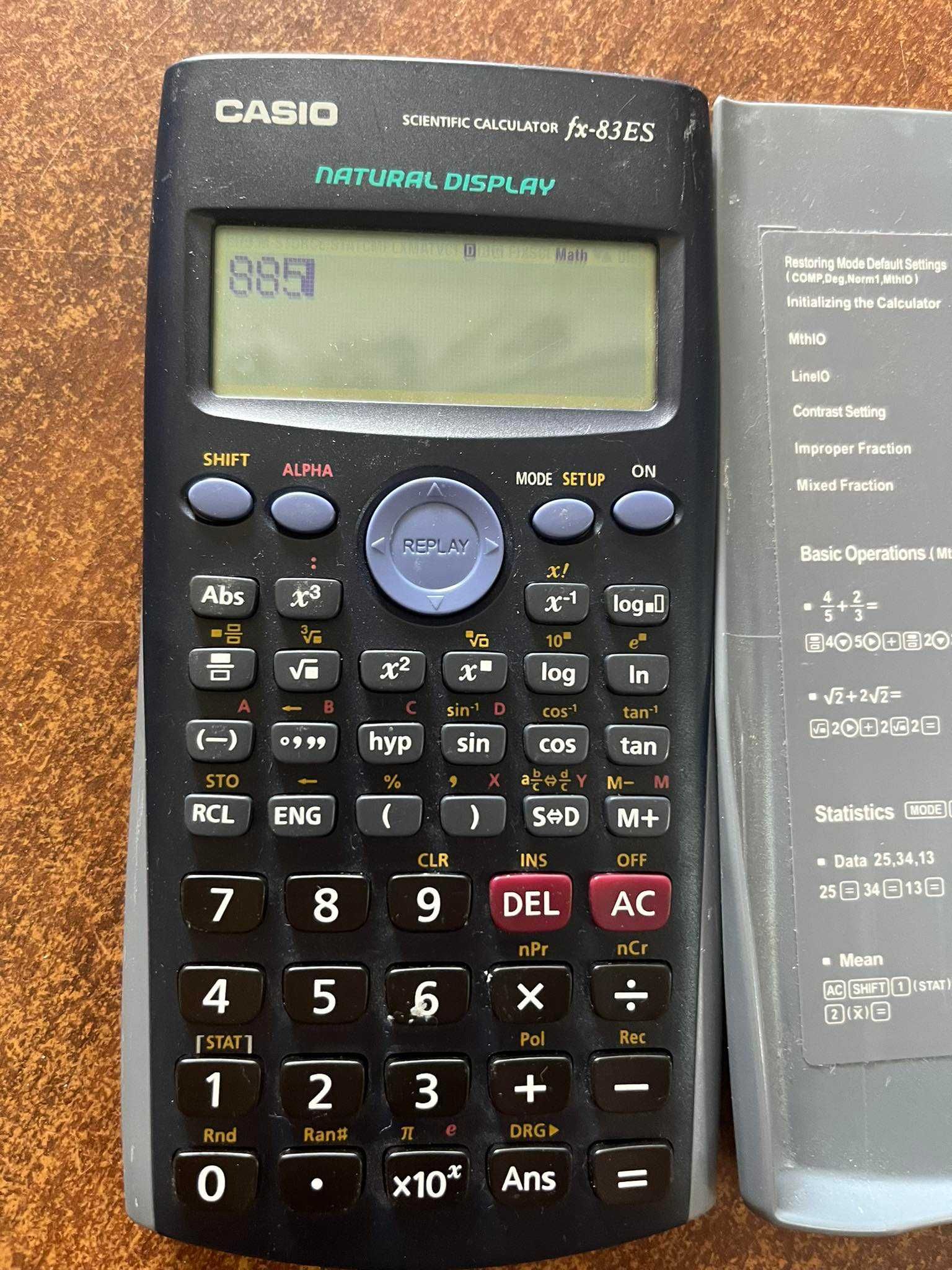 Casio fx83es sales