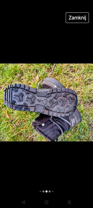 Buty zimowe śniegowce męskie kozaki ciepłe Quechua