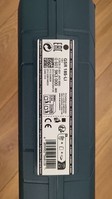 Wiertarko-wkrętarka BOSCH Professional GSR 185-LI 06019K3000