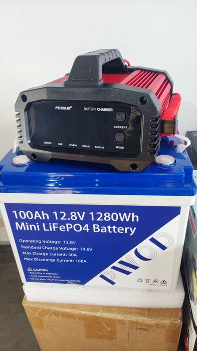 Акумулятор 12,8v 100Ah 1280Wh LiFePo4, Літій желізо фосфатний акум.