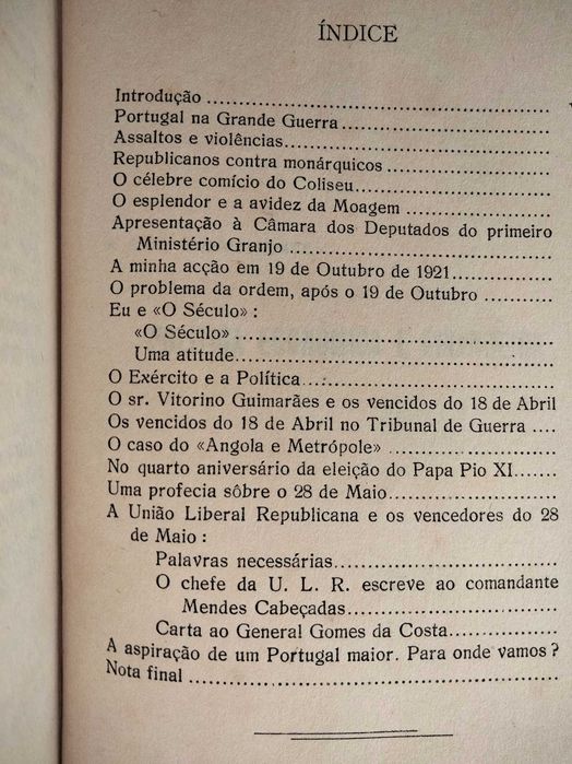 Eu, os Políticos e a Nação - Cunha Leal