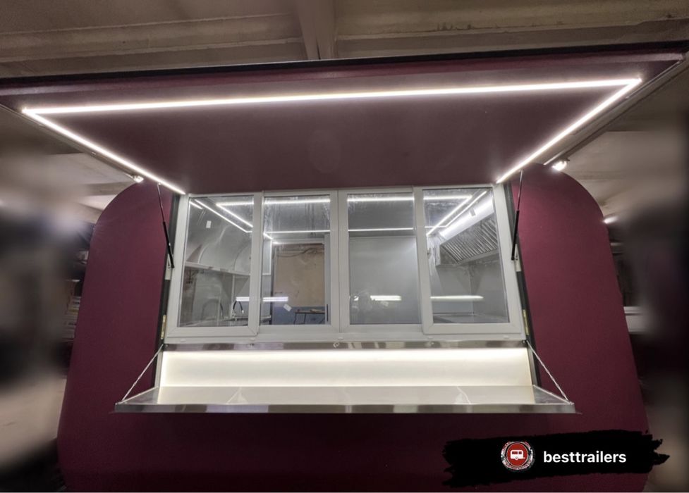 Фудтрак,еда на колесах,(бургерная,шаурма,wok)торговый прицеп: 7 790 ...