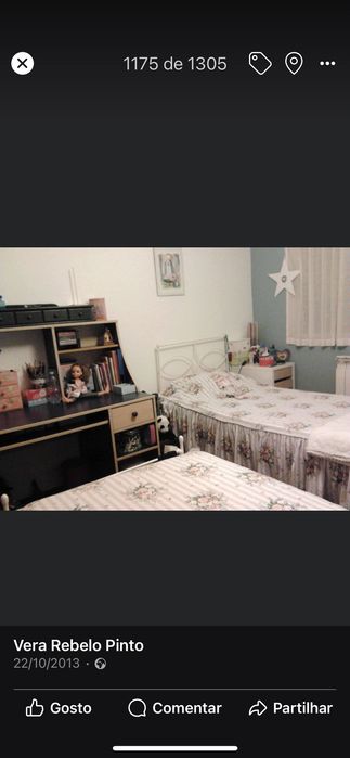 2 Camas de ferro iguais