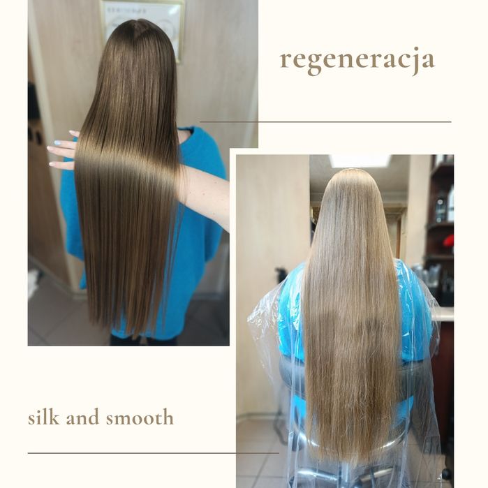 Keratynowe prostowanie botox nanoplastia rekonstrukcja regeneracja