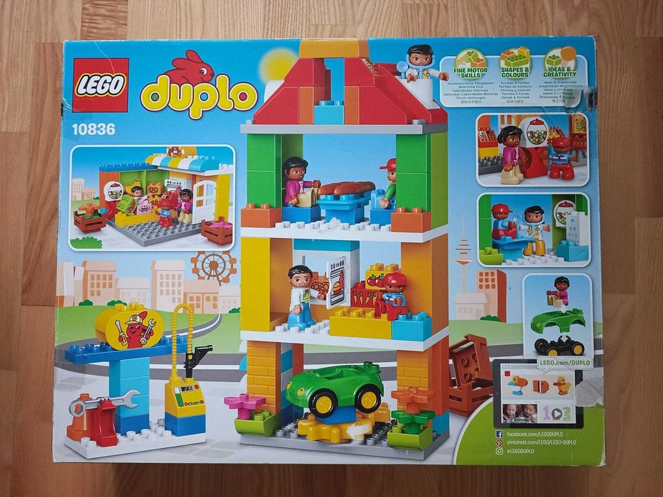 LEGO DUPLO 10836 Miasteczko - używany, kompletny