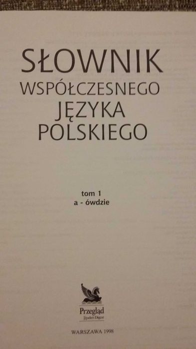 Słownik Współczesny Języka Polskiego II tomy