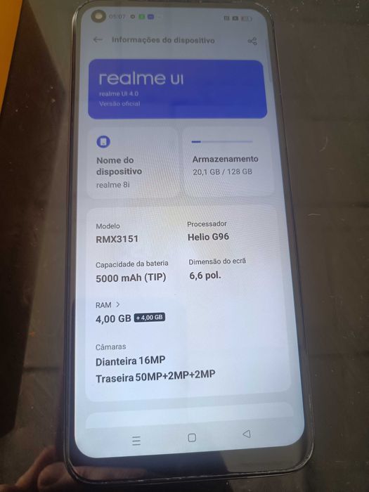 Realme 8i 4g/128gb