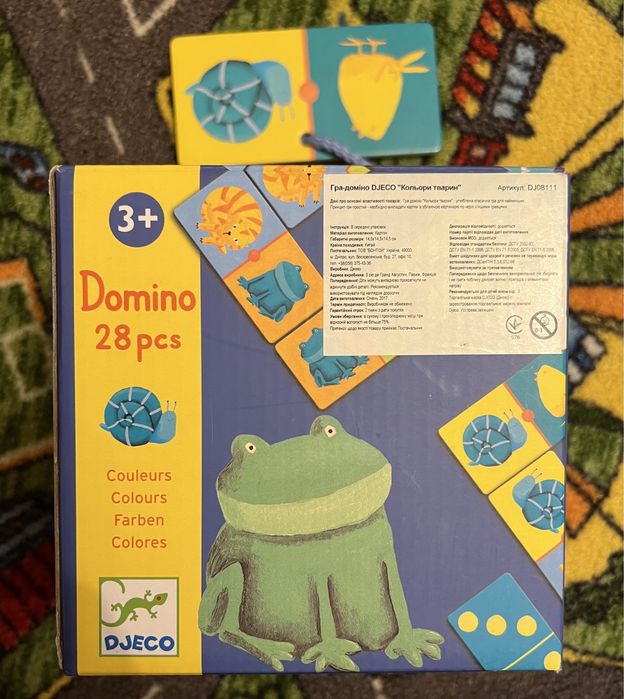 Развивающие настрольные игры Djeco