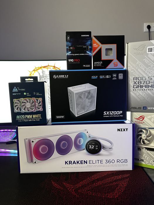 NOVO!! PC Gaming ULTRA POTENTE RTX 5080 - Ryzen 9 9950X3D