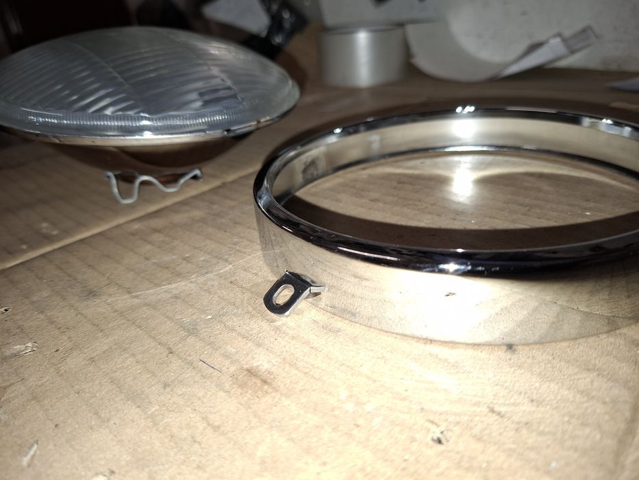 Element optycz szklo + ramka wsk 125 175