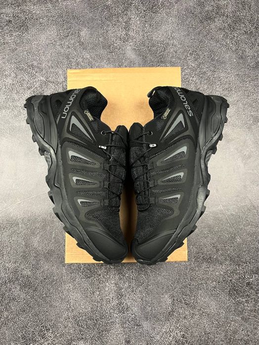Кросівки Salomon X Ultra 3 Prime Gore-Tex Black | Чорні Гор текс
