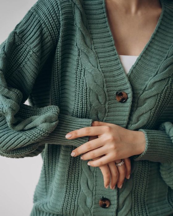 Костюм фісташковий теплий