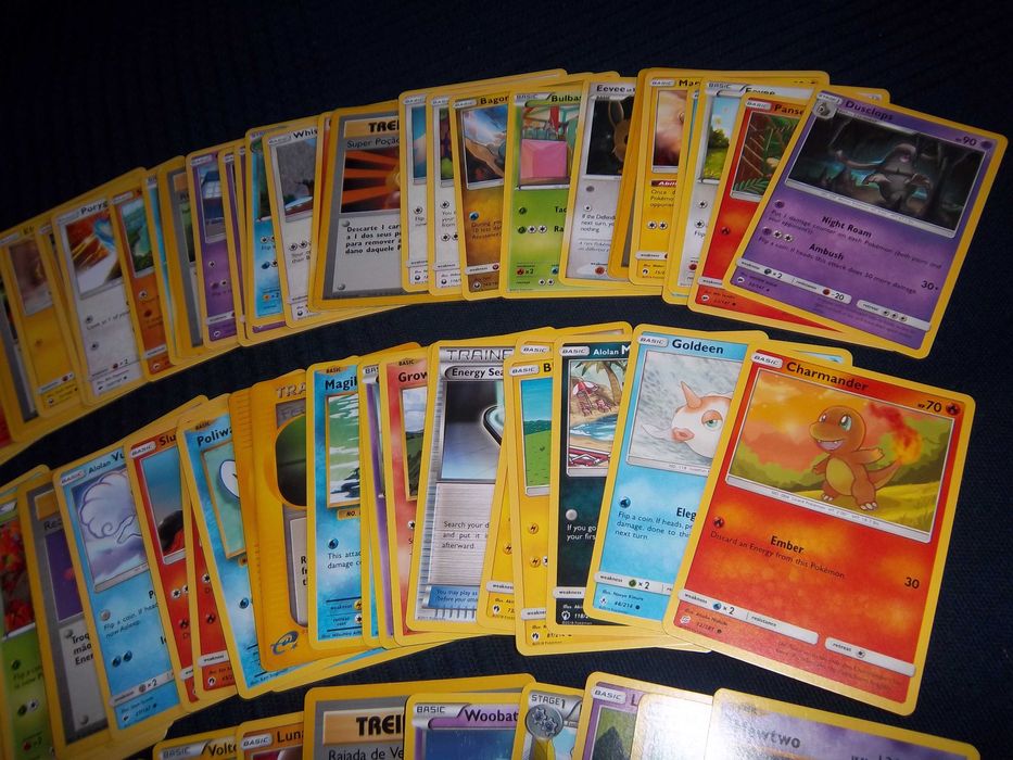 100 cartas Pokemon