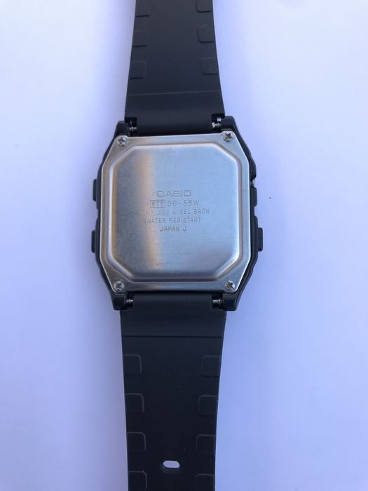 Relógio Casio DB-55 W Modelo - 675 - dos anos 80