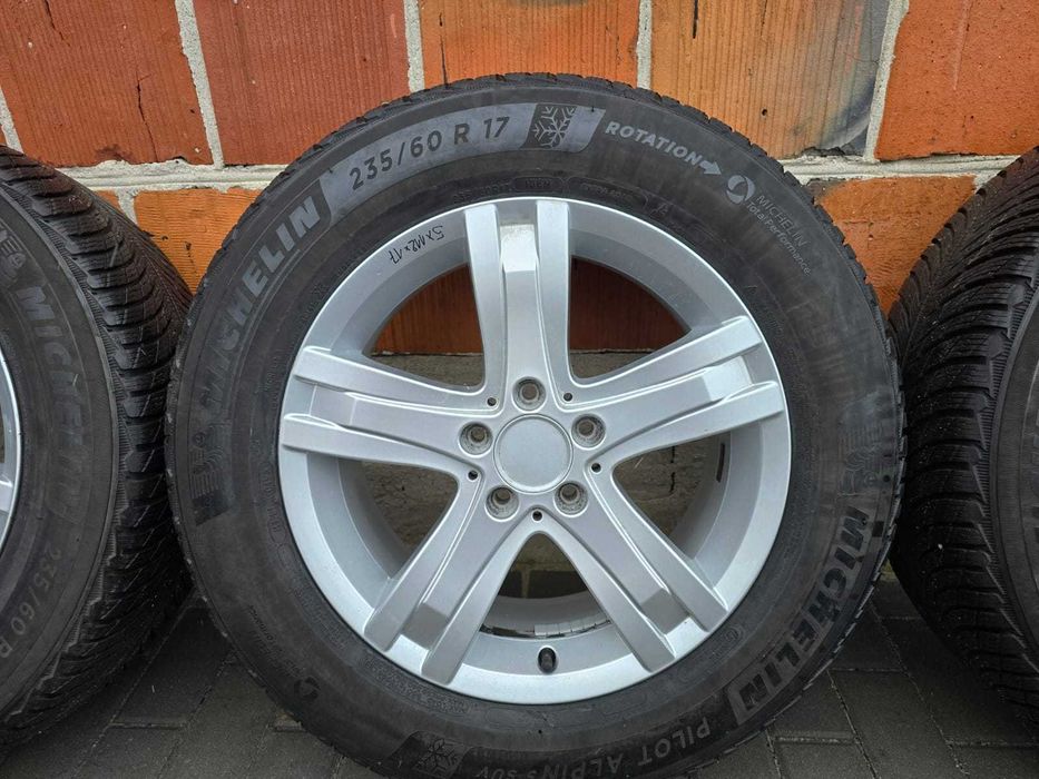 Alufelfi 5x112 /17 opona zima 17/235/60