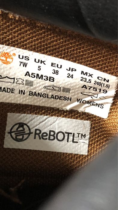 Botins Timberland 38