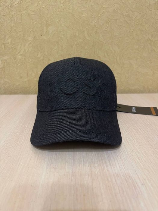 Мужская кепка Hugo Boss. Цвет джинс