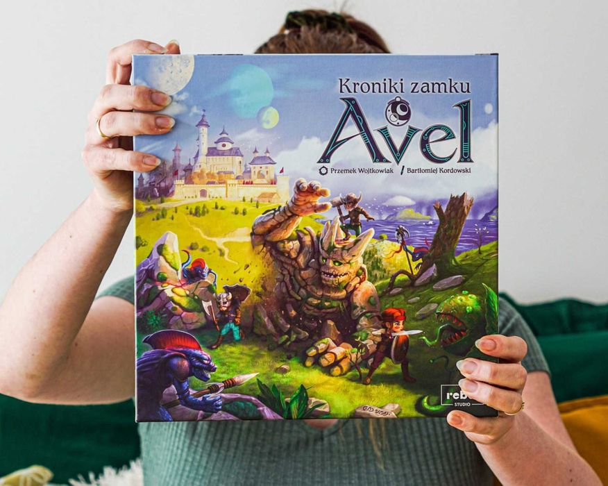Rebel Kroniki Zamku Avel PL gra planszowa