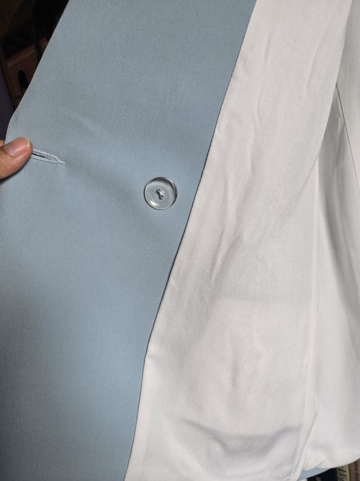 Marynarka oversize Dollina baby blue