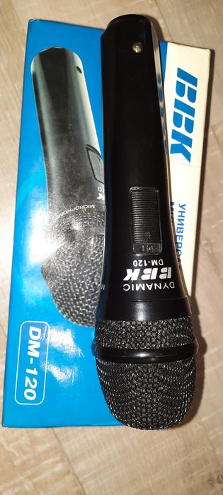 Мікрофон для караоке BBK DM-120, як новий.