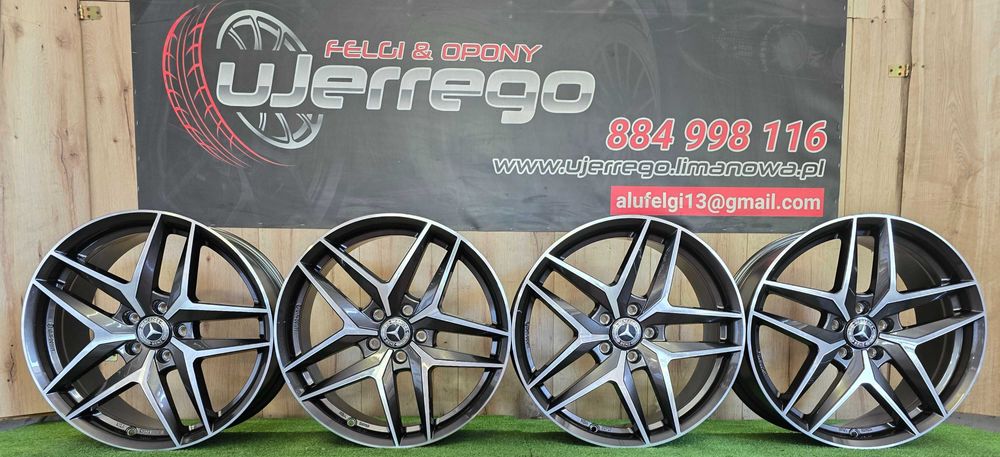 NOWE ALUFELGI MERCEDES 18x5x112 - cls,gla,glc,klasaC, klasaE, klasaS