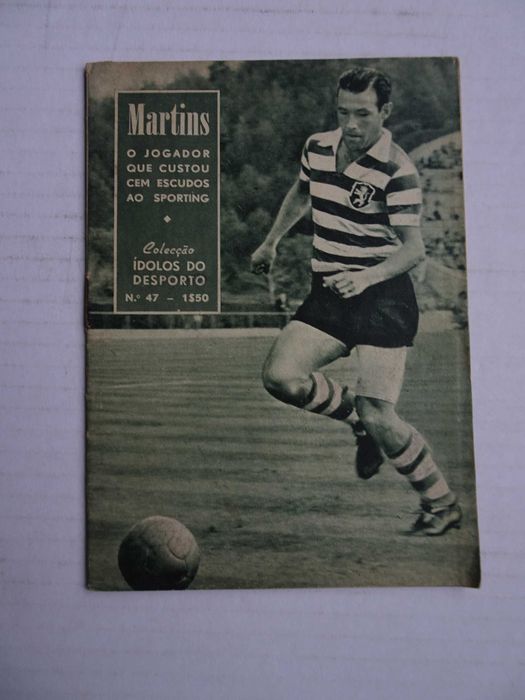 Revista Ídolos do Desporto nº 47 - Martins O jogador que custou cem