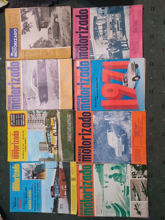11 Revistas Mundo Motorizado - Anos 70