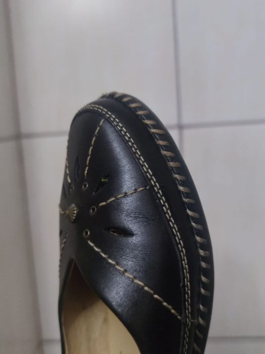 buty damskie 40 Dr. Jurgens mokasyny baleriny półbuty szare brązowe za