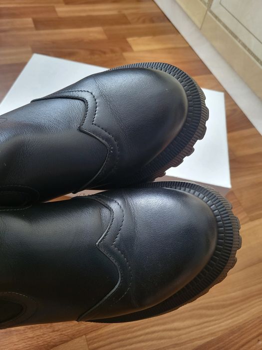 Чоботи, ботинки 37р 24см, Челсі, осінь демісезон, натуральна шкіра