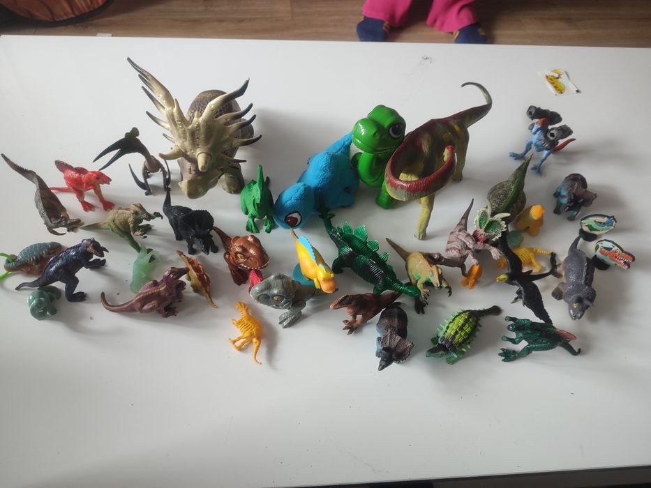 Zestaw dinozaurów