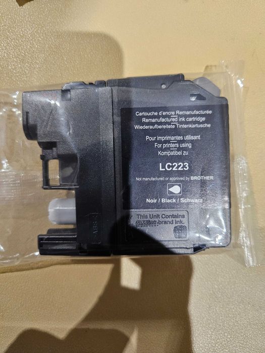 Tinteiro preto Brother LC223 (novo) + oferta 2 tinteiros