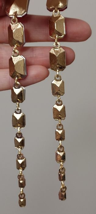 Zjawiskowe czerwone długie kolczyki WYPRZEDAŻ!!