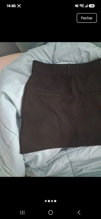Mini saia preta da berska