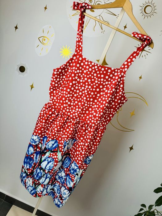 Urocza sukienka w kropki Bodyflirt 40/42