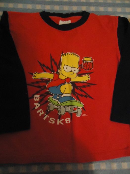 Футболка с длинными рукавами на 8-10 лет