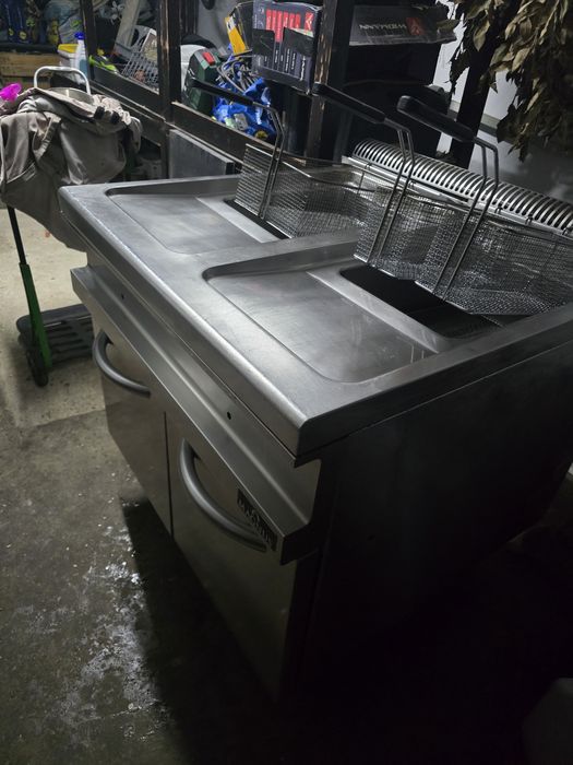 Fritadeira industrial a gaz