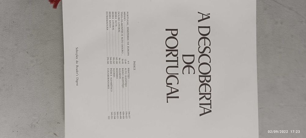 Livro PA-4 -Selecções d Reader"s Digest - A descoberta de Portugal