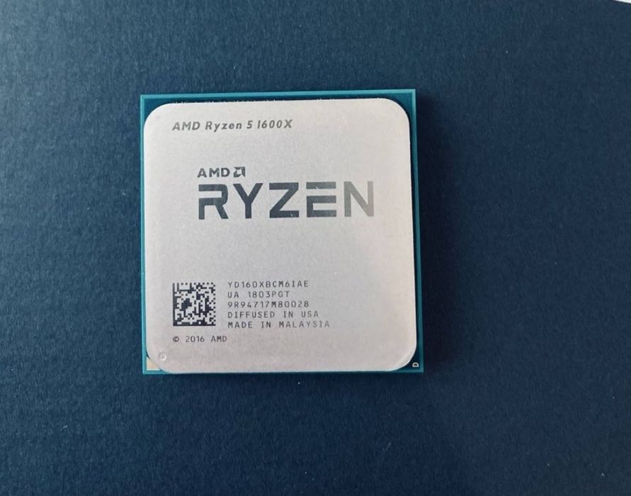 Ryzen 5 1600x 3.7гц-4.0гц