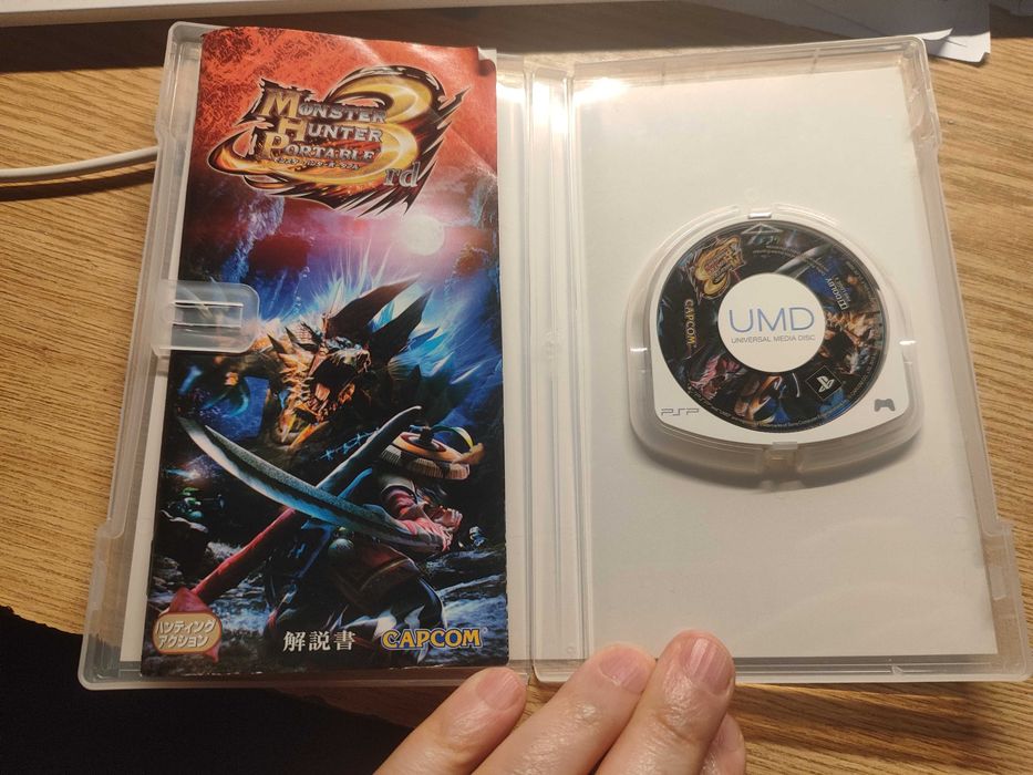 Monster Hunter 3rd JPN dobry komplet PSP