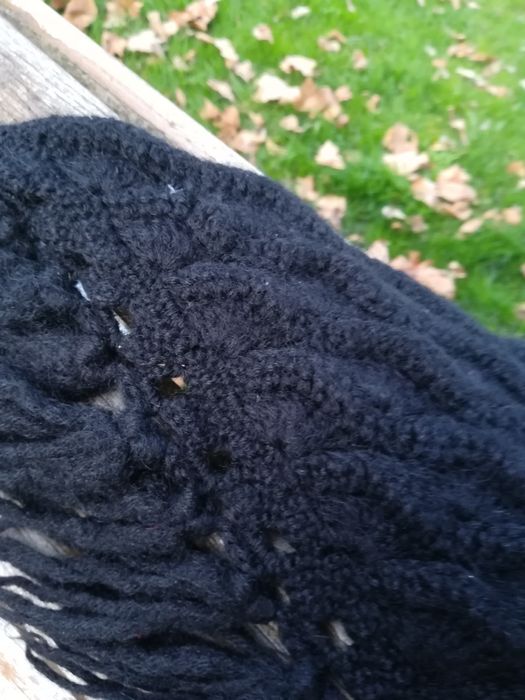 Antigo xaile feito a mão