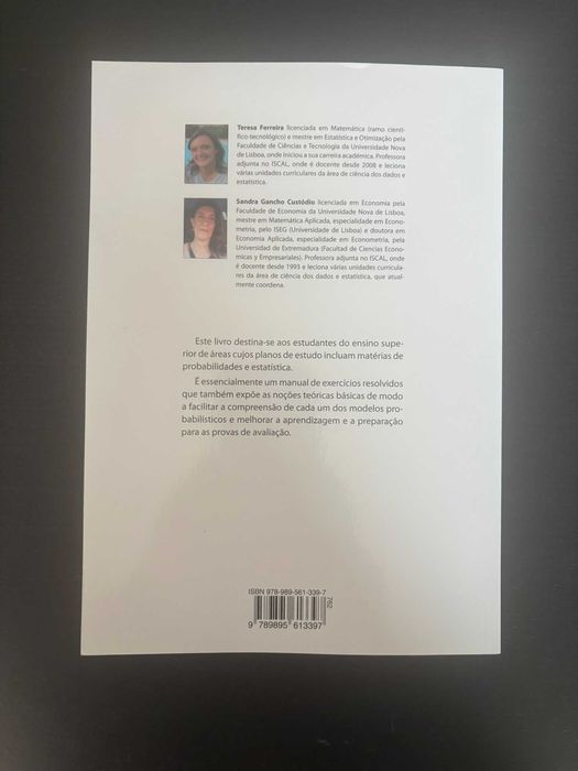 Livro Modelos Probabilísticos Síntese teórica e exercícios resolvidos