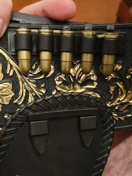 Cinto de cowboy vintage (acessório de carnaval)