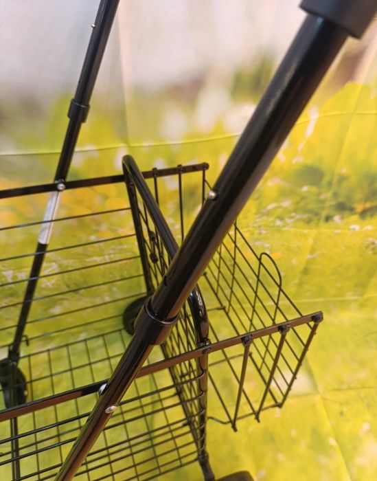 Wózek zakupowy stalowy