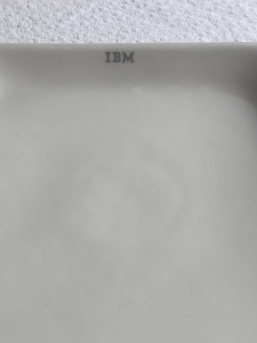 Półmiski Baucher Weiden logo IBM sygnowane