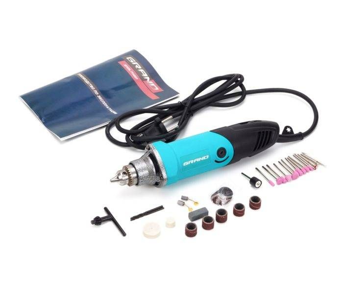 Дрель-гравер Grand ДГ-570 бормашина , гравер , мини дрель (патрон)